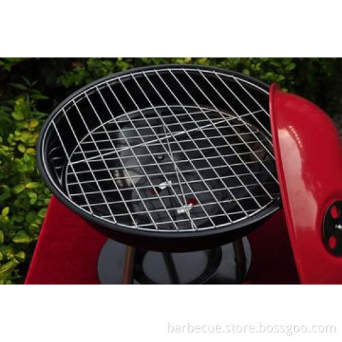 Apple-shaped Grill, Made of Carbon Steel, 40cm Height, 0.5mm Baking Tray Thickness